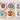 Box of six logo branded biscuits in a letterbox sized gift box featuring UK football clubs Arsenal, Chelsea FC, Crystal Palace FC, Manchester City FC, Manchester United and Tottenham Hotspur