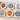 Box of six logo branded biscuits in a letterbox sized gift box featuring UK Football Teams Arsenal, Chelsea, Crystal Palace, Manchester City, Manchester United and Stockport County Logos