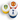Three cupcakes with Leeds United, Manchester United and Spurs Football Club team logos on white background