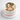 Round cake with a photo of a child on top, featuring a pink ribbon - Pink Aubergine Branded Bakes